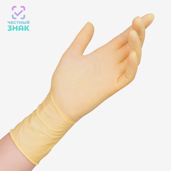Перчатки «Safe&Care»® латексные двукратного хлорирования DL 202