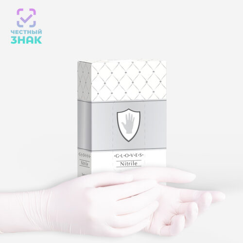 Перчатки «Safe&Care»® нитриловые белые 315