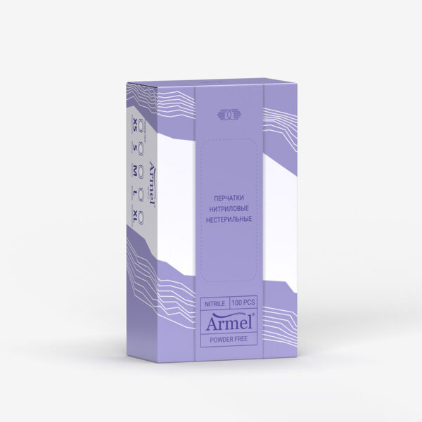 Перчатки «Armel»® нитриловые белые ARMEL белые без РУ