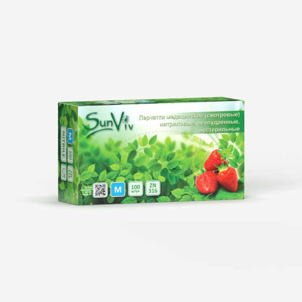 Перчатки «Safe&Care»® нитриловые розовые ZN 316 без РУ